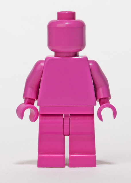 lego pink minifigure