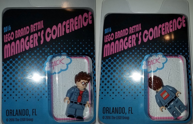 2016 LEGO Brand Retail Managers Conference Exclusive Minifigure - Zack