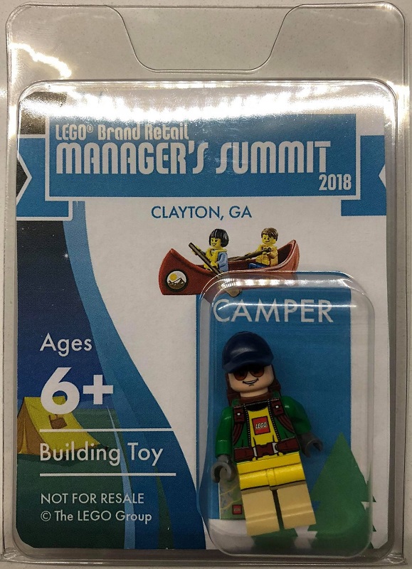 2018 LEGO Brand Retail Managers Conference Exclusive Minifigure - Camper